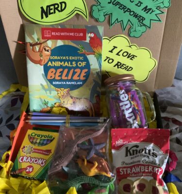 Build A Coloring Book Gift Box, And Support A Belizean Child Author